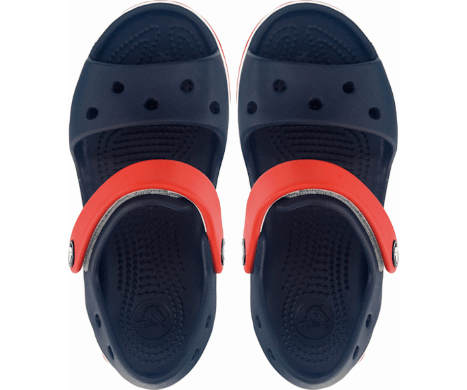 Sandalo Crocs Kids'crocband Navy-rosso