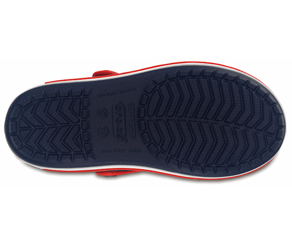 Sandalo Crocs Kids'crocband Navy-rosso