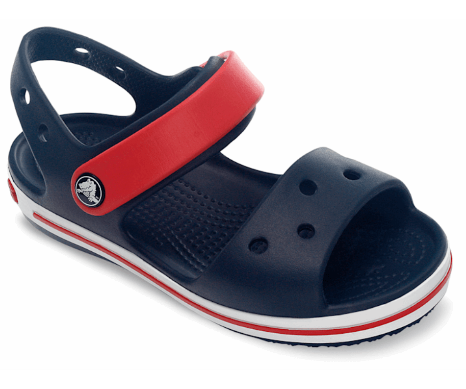 Sandalo Crocs Kids'crocband Navy-rosso