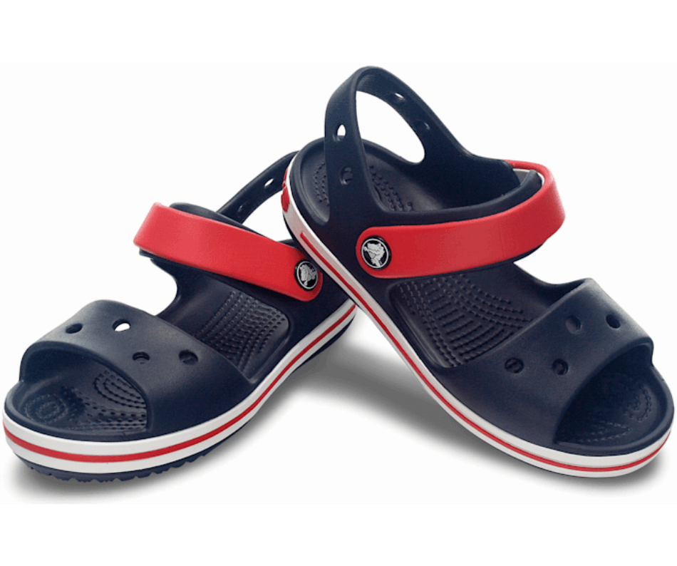Sandalo Crocs Kids'crocband Navy-rosso
