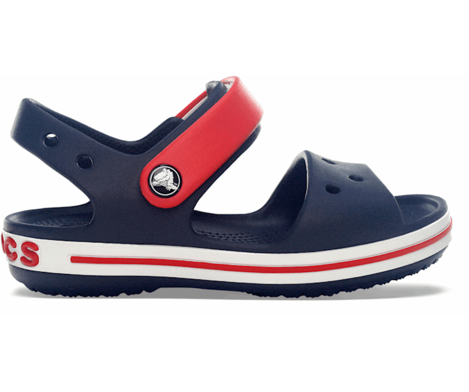 Sandalo Crocs Kids'crocband Navy-rosso