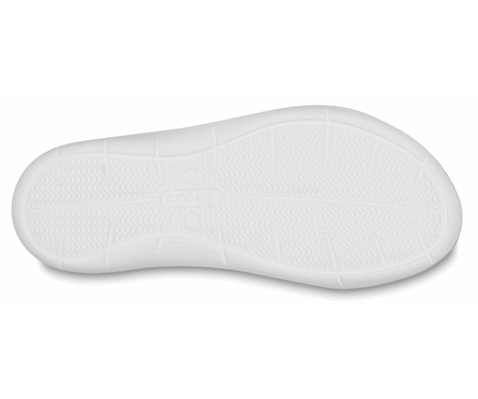 Sandalo Da Donna Crocs Swiftwater Bianco E Nero