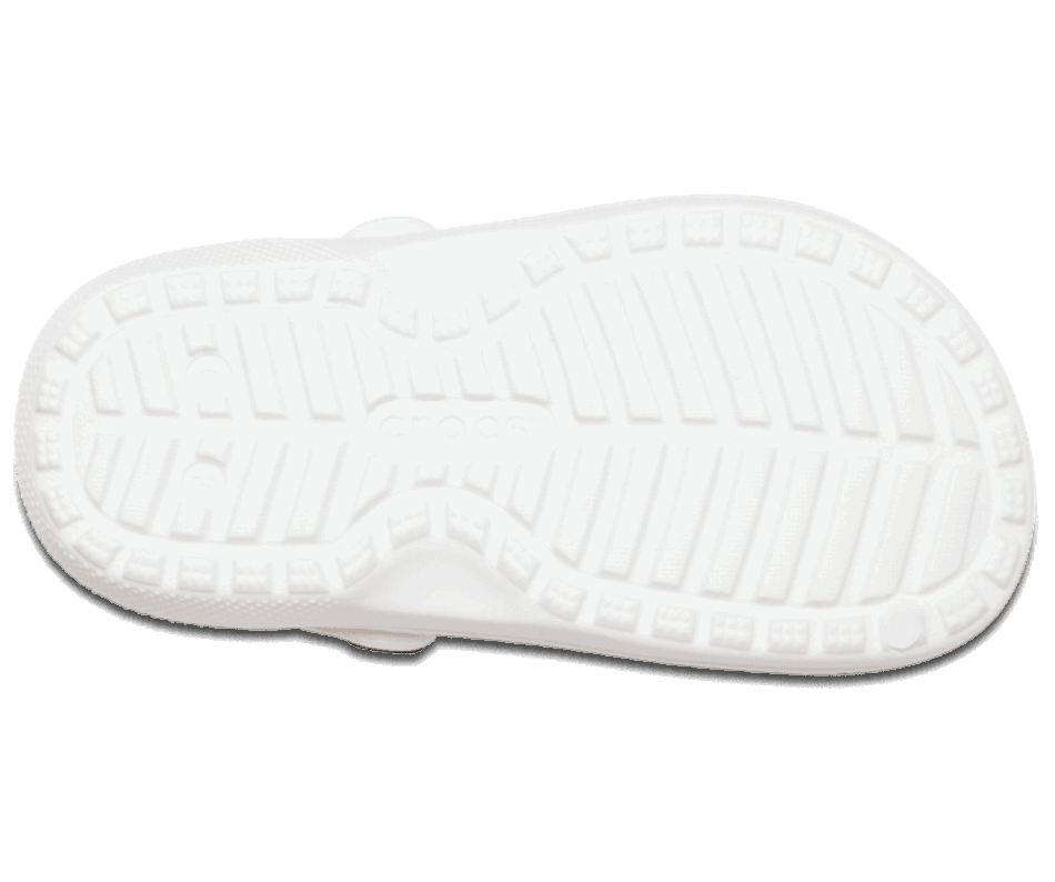 Crocs Toddler Classic Zoccoli Foderati Bianco-grigio